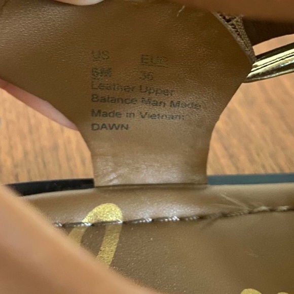 Sam Edelman Dawn Leather Sandals - Picture 4 of 5